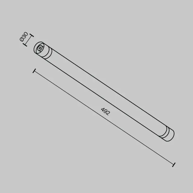 Коннектор Maytoni ACCESSORIES FOR SYSTEM SHELF — модульные, черный, ракурс 5