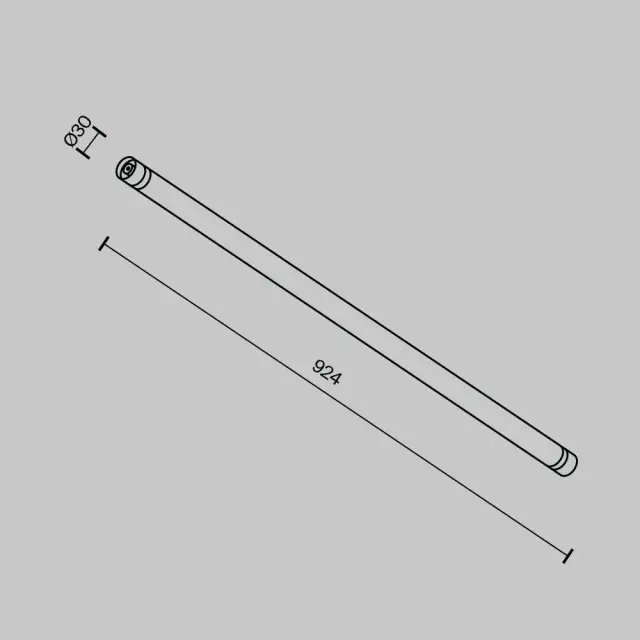 Коннектор Maytoni ACCESSORIES FOR SYSTEM SHELF — модульные, черный, ракурс 5