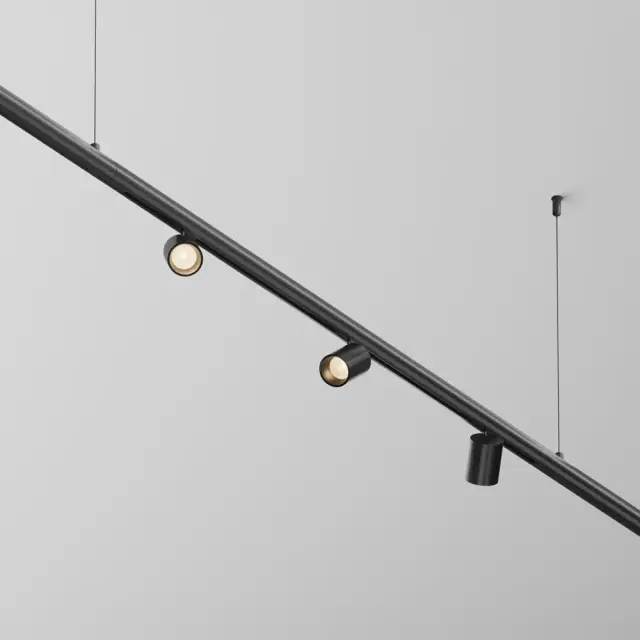 Шинопровод Maytoni ACCESSORIES FOR SYSTEM SHELF — модульные, черный