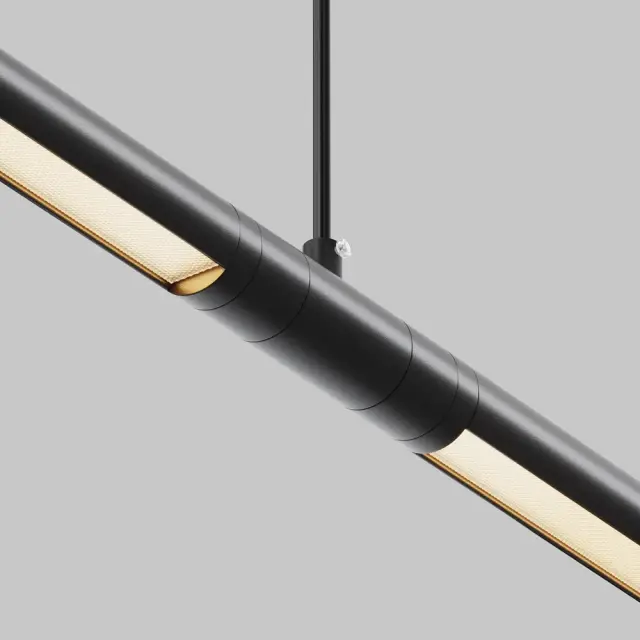 Ввод питания Maytoni ACCESSORIES FOR SYSTEM SHELF — модульные, черный, ракурс 3