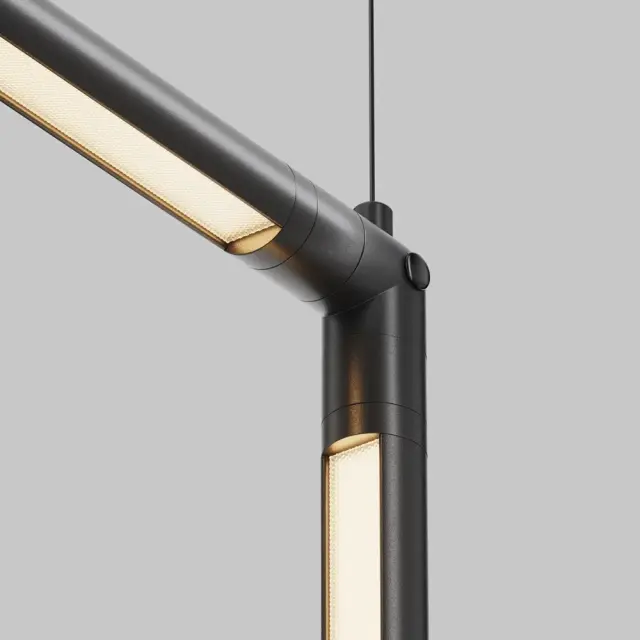 Коннектор Maytoni ACCESSORIES FOR SYSTEM SHELF — модульные, черный, ракурс 6