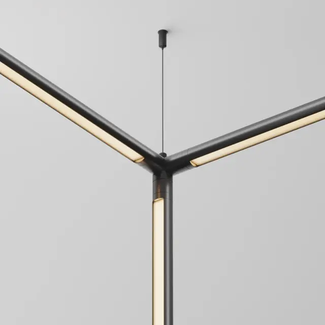 Коннектор Maytoni ACCESSORIES FOR SYSTEM SHELF — модульные, черный