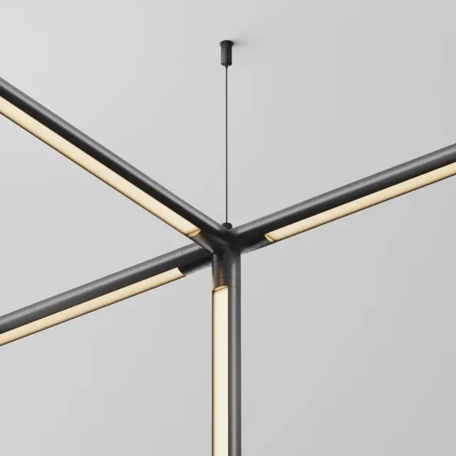 Коннектор Maytoni ACCESSORIES FOR SYSTEM SHELF — модульные, черный