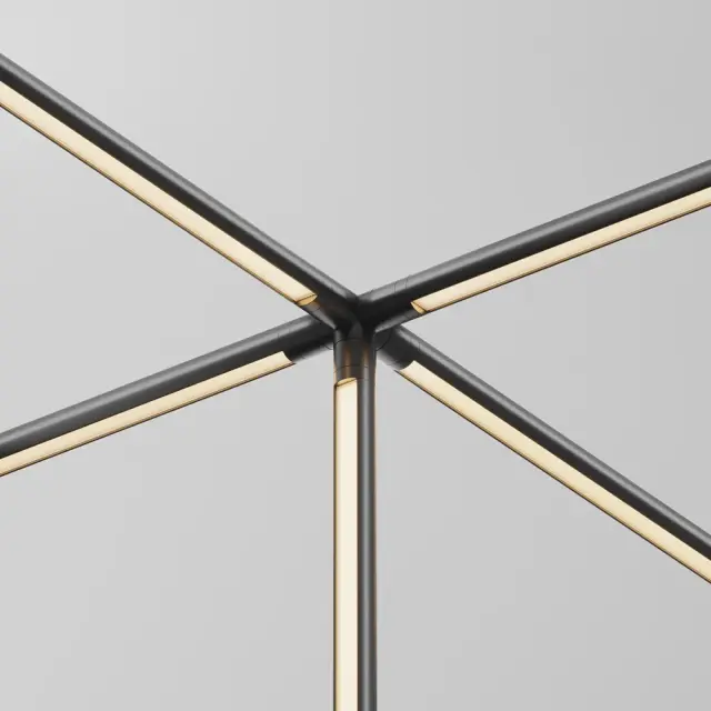 Коннектор Maytoni ACCESSORIES FOR SYSTEM SHELF — модульные, черный