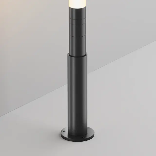 Крепёж Maytoni ACCESSORIES FOR SYSTEM SHELF — модульные, черный, ракурс 3