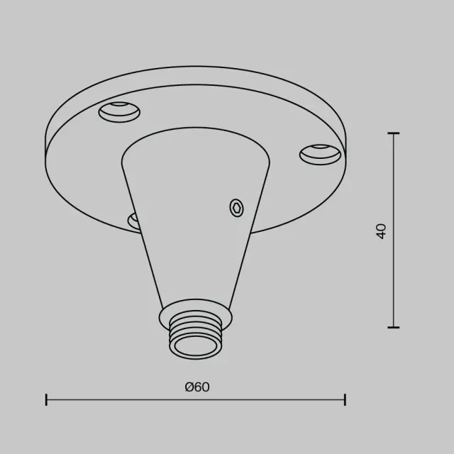 Крепёж Maytoni ACCESSORIES FOR SYSTEM SHELF — модульные, черный, ракурс 4