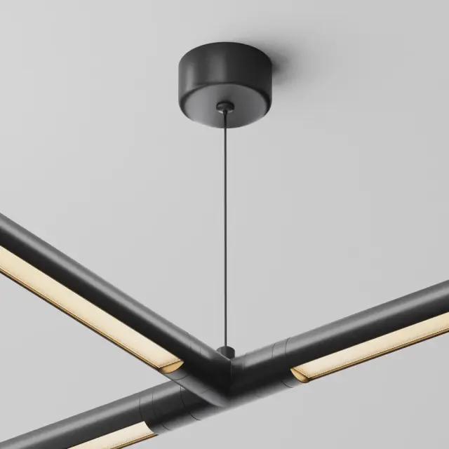 Крепёж Maytoni ACCESSORIES FOR SYSTEM SHELF — модульные, черный