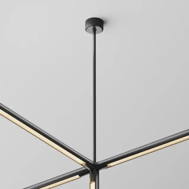 Крепёж Maytoni ACCESSORIES FOR SYSTEM SHELF — модульные, черный