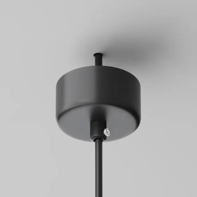 Ввод питания Maytoni ACCESSORIES FOR SYSTEM SHELF — модульные, черный, ракурс 2