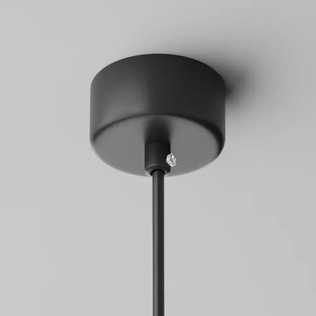 Ввод питания Maytoni ACCESSORIES FOR SYSTEM SHELF — модульные, черный, ракурс 3