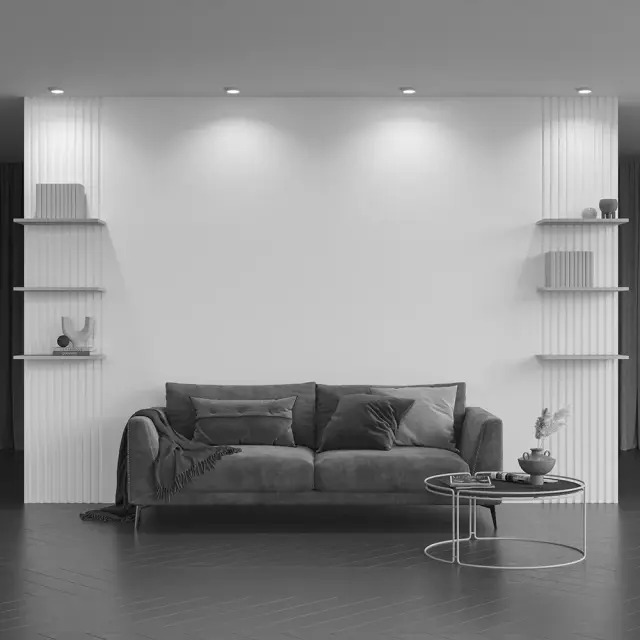 Встраиваемый точечный светильник Maytoni GYPS MODERN — белый, ракурс 5