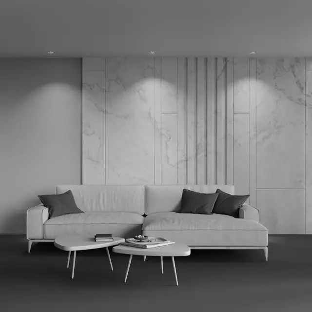 Встраиваемый точечный светильник Maytoni GYPS MODERN — белый, ракурс 6
