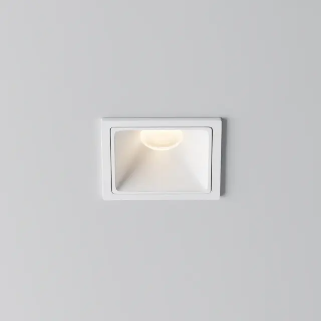 Встраиваемый точечный светильник Maytoni ALFA LED — белый