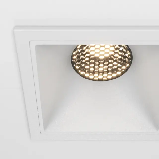 Встраиваемый точечный светильник Maytoni ALFA LED — белый, ракурс 9