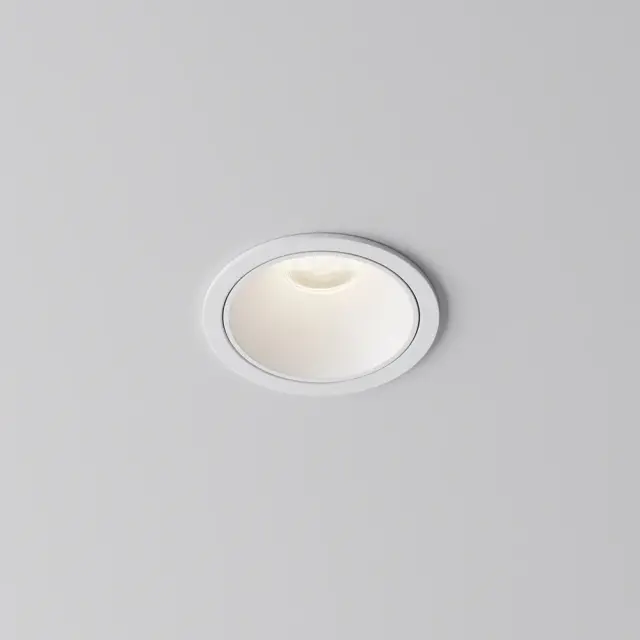 Встраиваемый точечный светильник Maytoni ALFA LED — белый