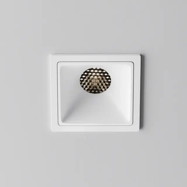 Встраиваемый точечный светильник Maytoni ALFA LED — белый, ракурс 5