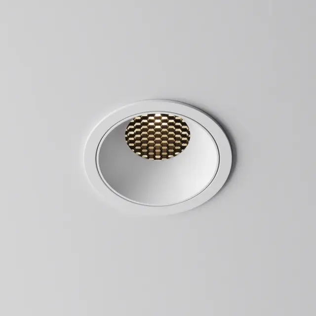 Встраиваемый точечный светильник Maytoni ALFA LED — белый, ракурс 5