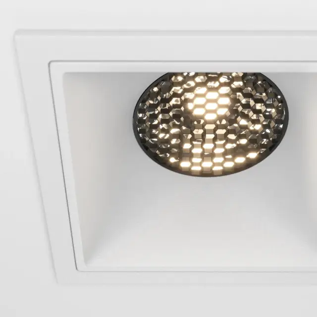 Встраиваемый точечный светильник Maytoni ALFA LED — белый, ракурс 9
