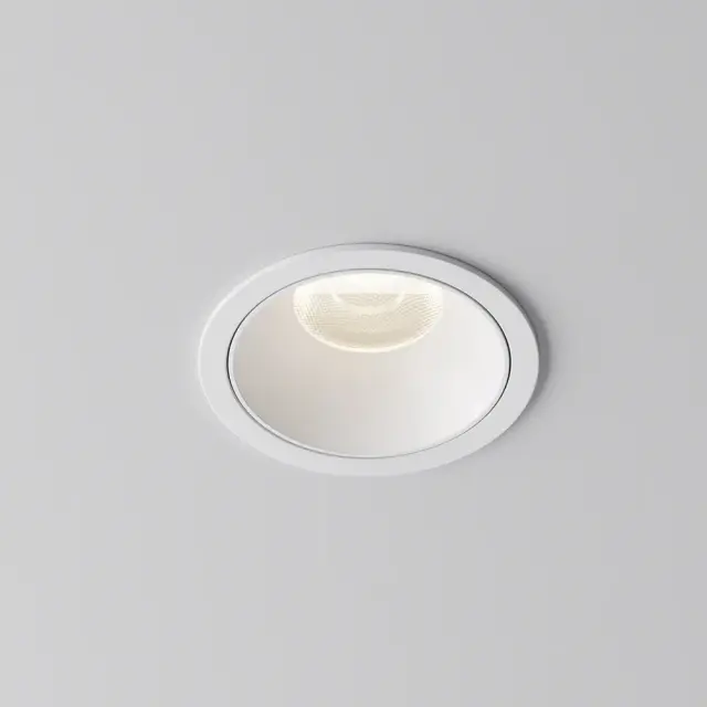 Встраиваемый точечный светильник Maytoni ALFA LED — белый