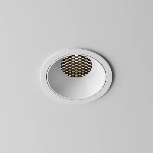 Встраиваемый точечный светильник Maytoni ALFA LED — белый, ракурс 5