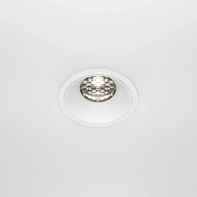 Встраиваемый точечный светильник Maytoni ALFA LED — белый, ракурс 5