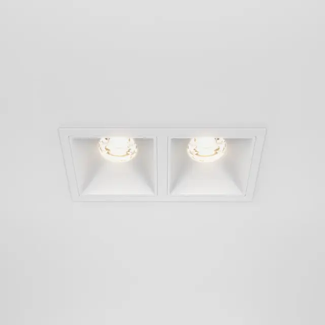 Встраиваемый точечный светильник Maytoni ALFA LED — белый