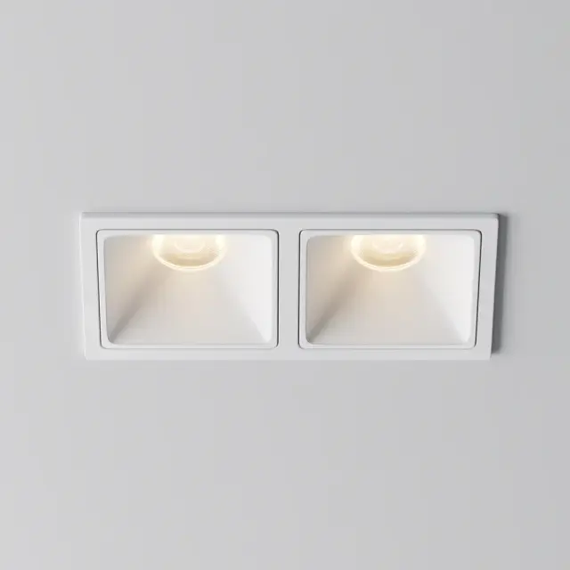 Встраиваемый точечный светильник Maytoni ALFA LED — белый
