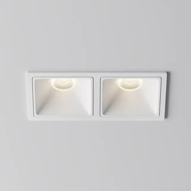 Встраиваемый точечный светильник Maytoni ALFA LED — белый