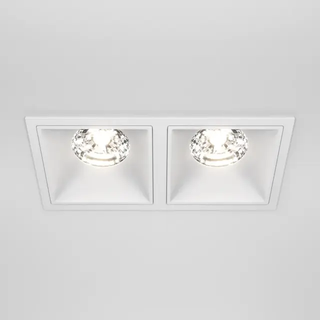 Встраиваемый точечный светильник Maytoni ALFA LED — белый