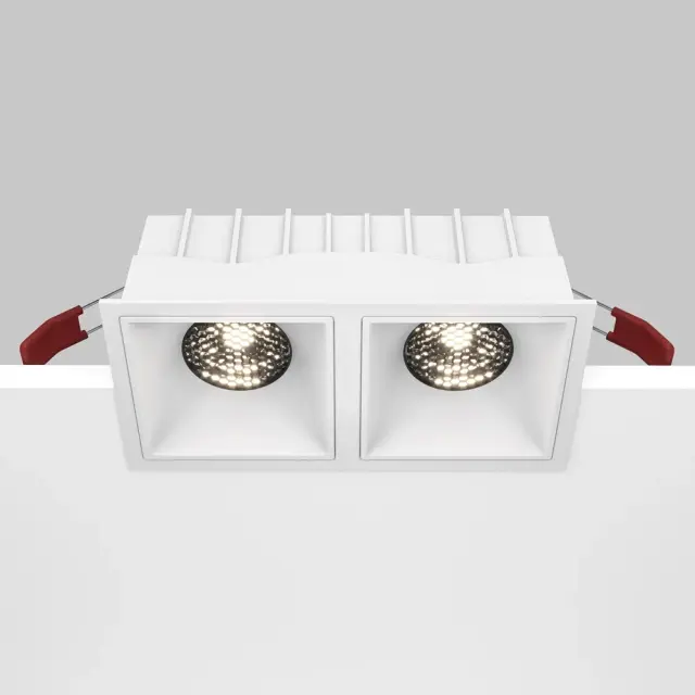 Встраиваемый точечный светильник Maytoni ALFA LED — белый, ракурс 6