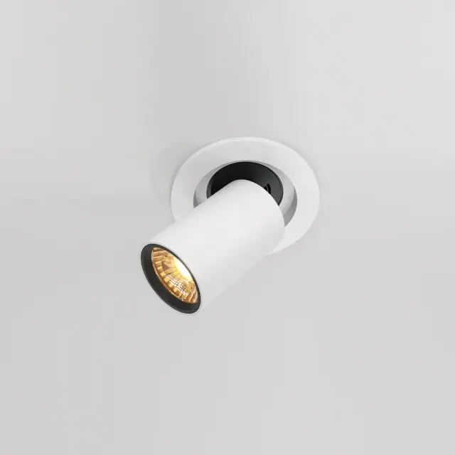 Встраиваемый точечный светильник Maytoni HIDDEN — белый