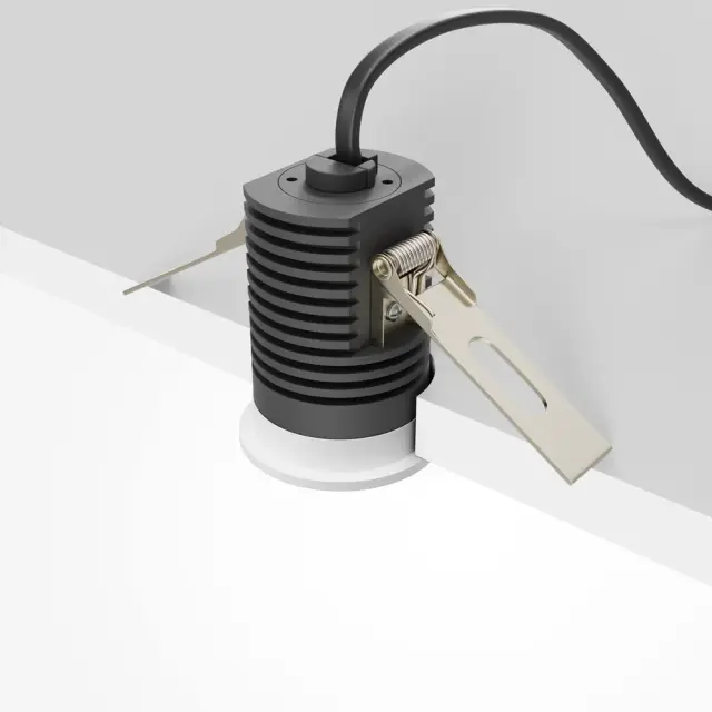 Встраиваемый точечный светильник Maytoni MINI — белый, ракурс 6