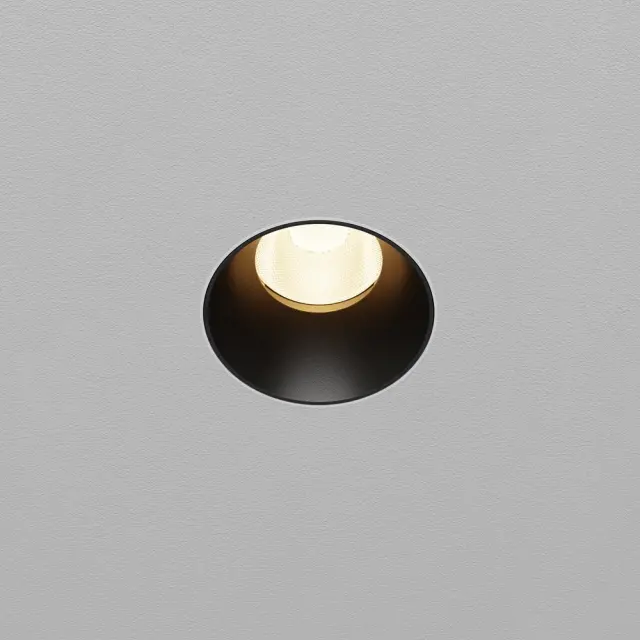 Встраиваемый точечный светильник Maytoni DIP — черный
