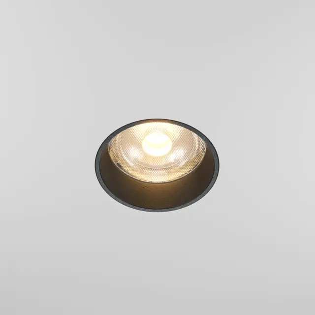 Встраиваемый точечный светильник Maytoni FOCUS LED — белый, ракурс 5