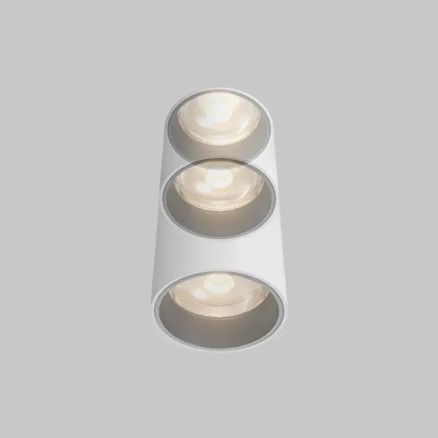 Встраиваемый точечный светильник Maytoni FOCUS LED — белый, ракурс 7