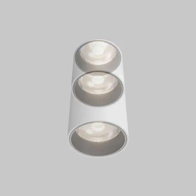 Встраиваемый точечный светильник Maytoni FOCUS LED — белый, ракурс 7