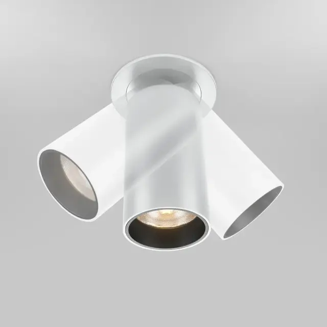 Встраиваемый точечный светильник Maytoni FOCUS LED — белый, ракурс 7