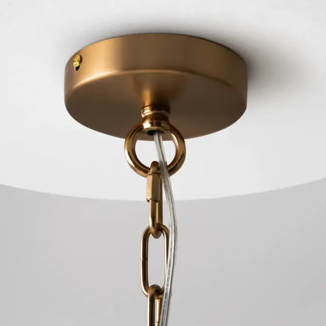 Подвесная люстра Maytoni ASTER — янтарный, прозрачный, ракурс 7