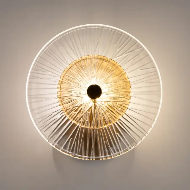 Накладное бра Maytoni ASTER — янтарный, ракурс 3