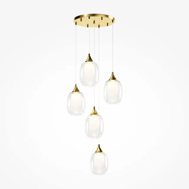 Подвесной светильник Maytoni AURA — прозрачный, ракурс 2
