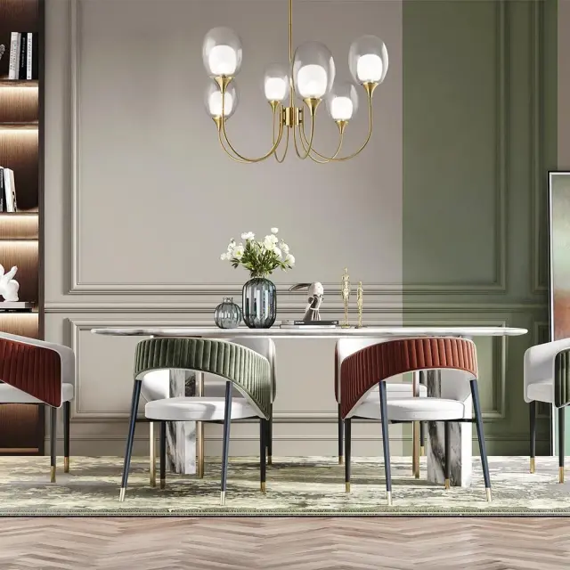 Потолочная люстра Maytoni AURA — прозрачный, ракурс 2
