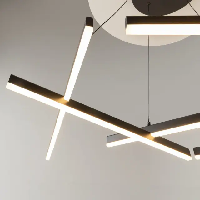 Подвесной светильник Maytoni LINE — черный, ракурс 5