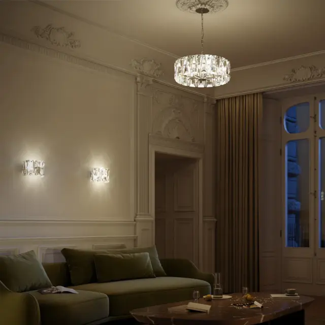 Накладное бра Maytoni PUNTES — прозрачный, ракурс 2