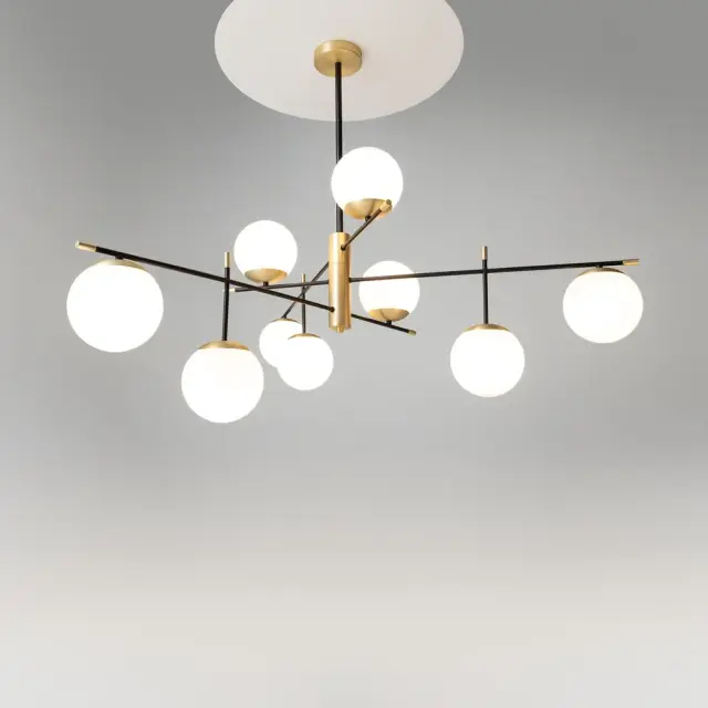 Потолочная люстра Maytoni NOSTALGIA — белый, ракурс 4