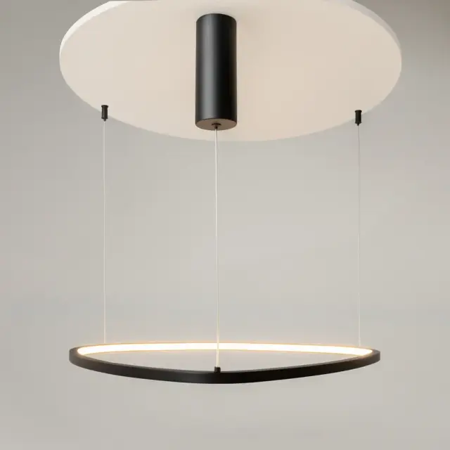 Подвесной светильник Maytoni GLINT — черный, ракурс 4
