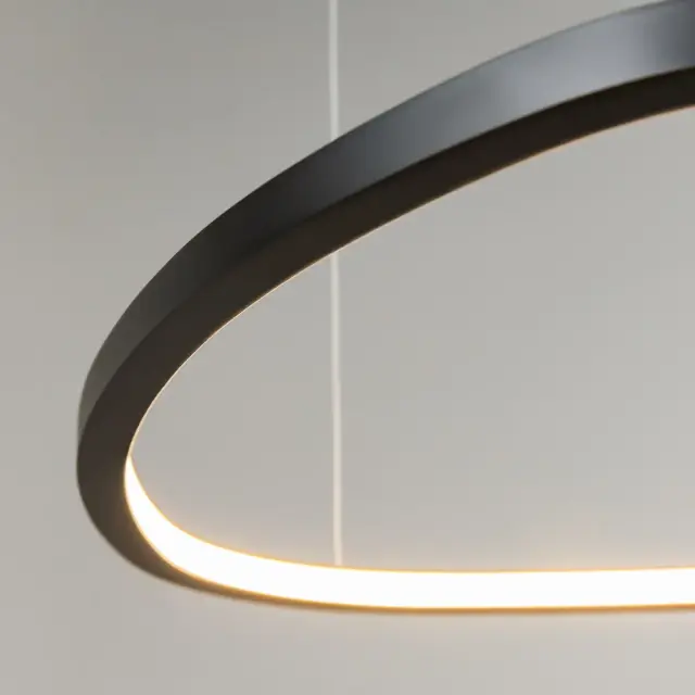 Подвесной светильник Maytoni GLINT — черный, ракурс 5