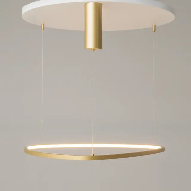 Подвесной светильник Maytoni GLINT — латунь, ракурс 4