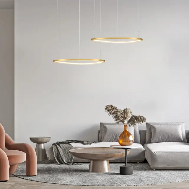 Подвесной светильник Maytoni GLINT — латунь, ракурс 8