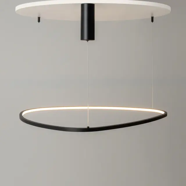 Подвесной светильник Maytoni GLINT — черный, ракурс 4