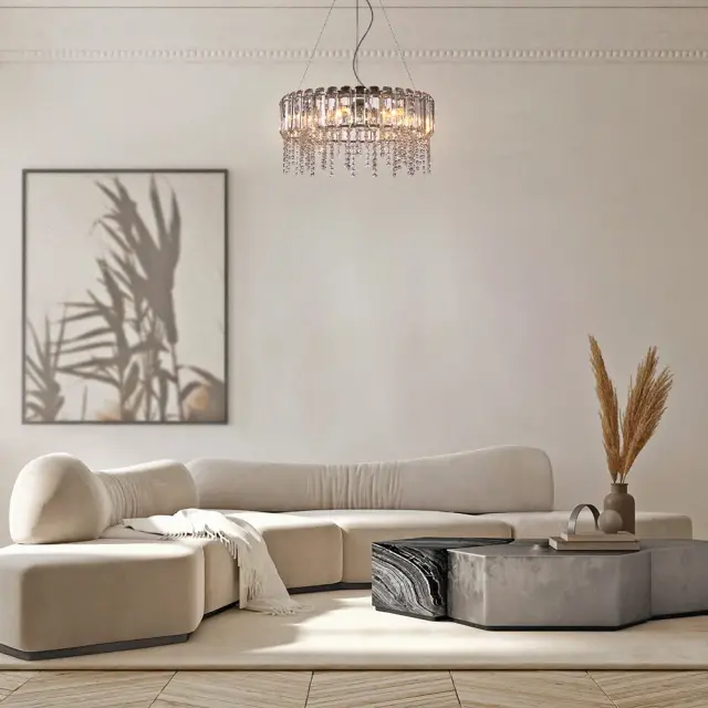 Подвесная люстра Maytoni HAIL — прозрачный, ракурс 2